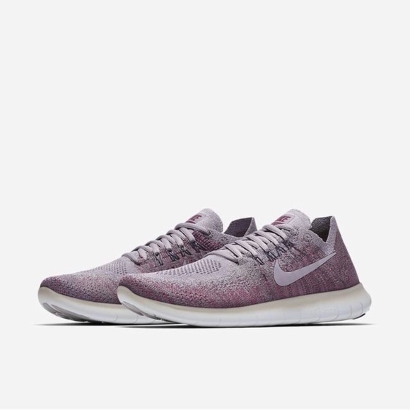 nike free rn flyknit purple